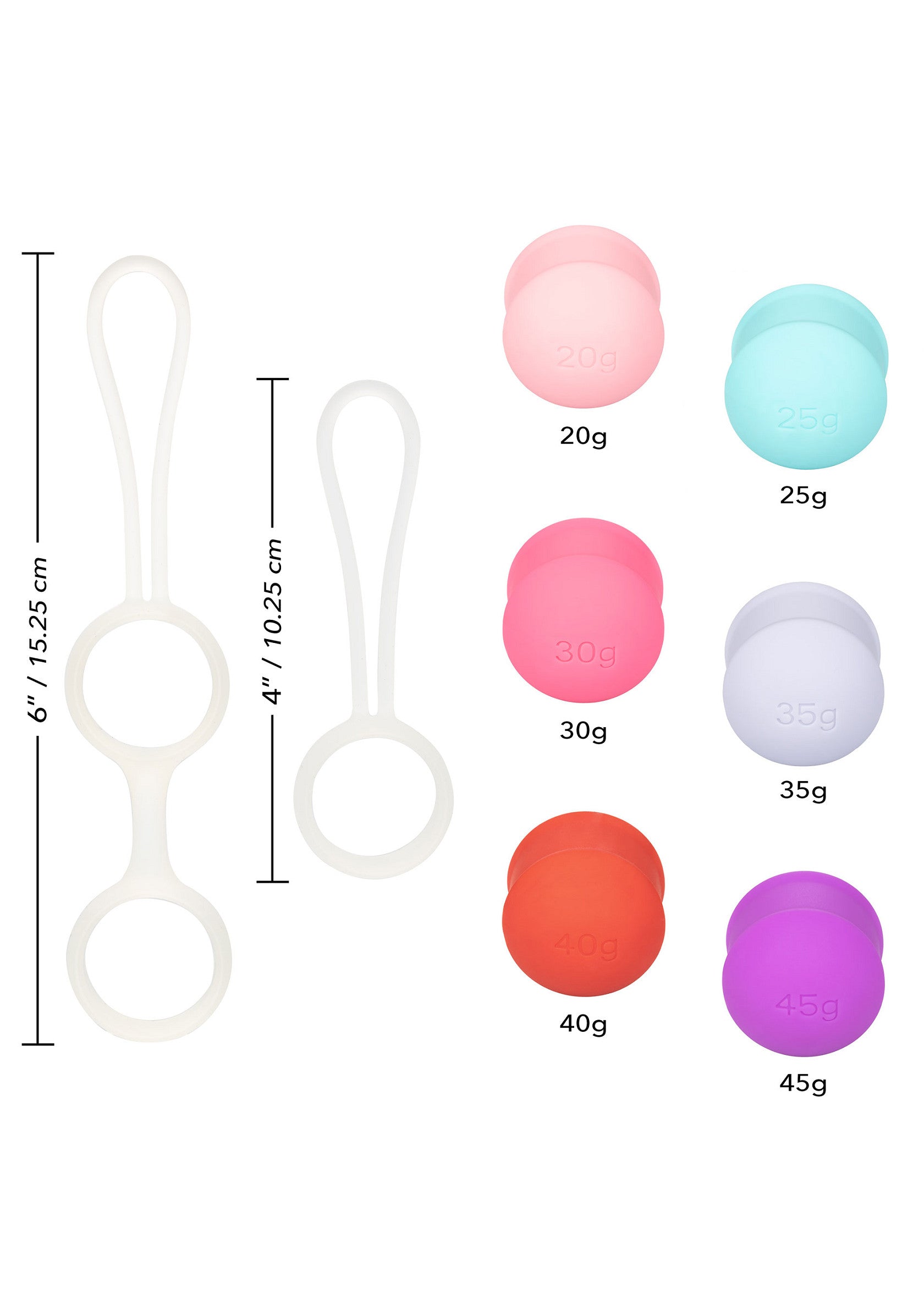 Interchangeable Kegel Set - Afbeelding 4