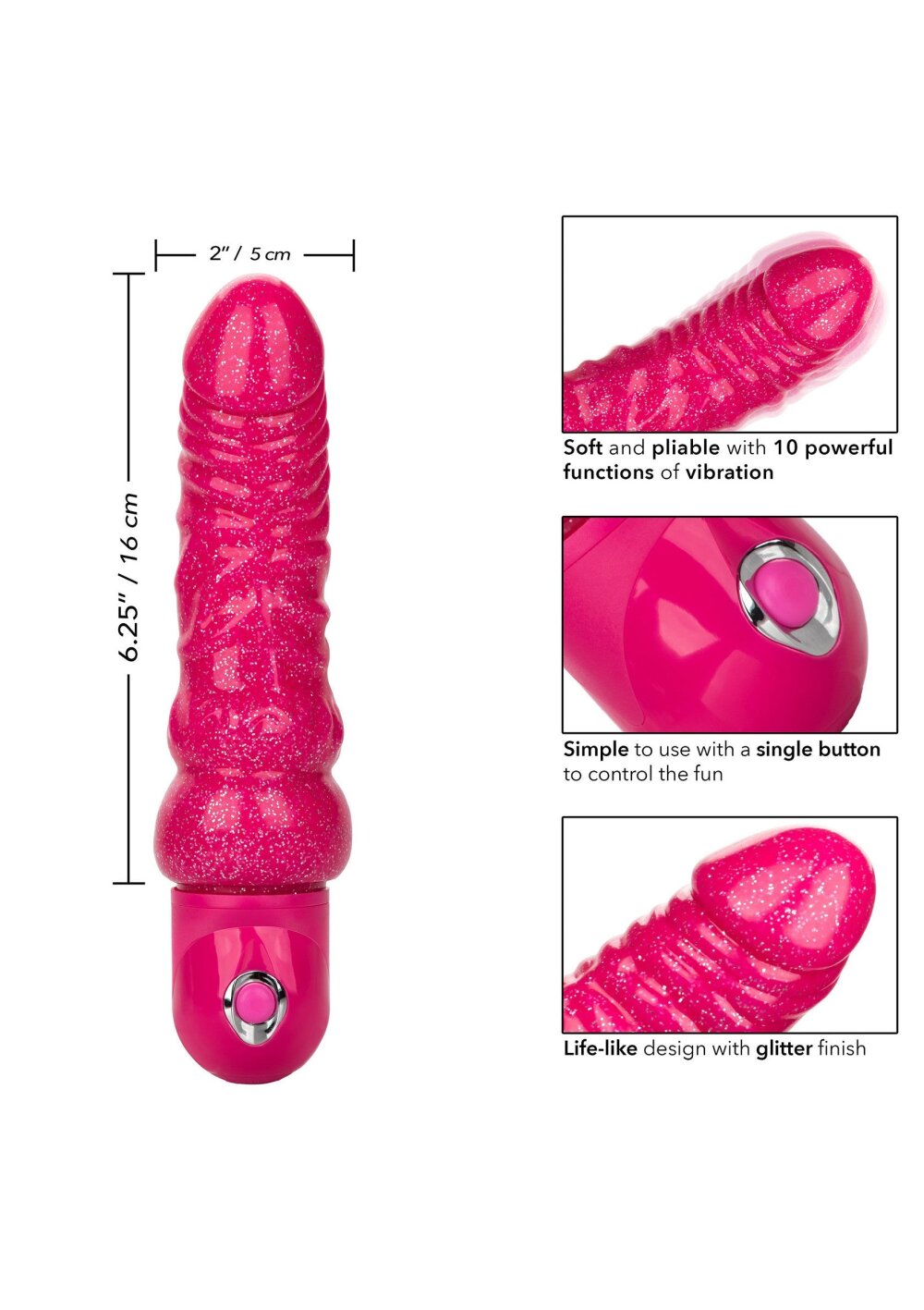 Lady Boner Bendable Vibrator - Afbeelding 4