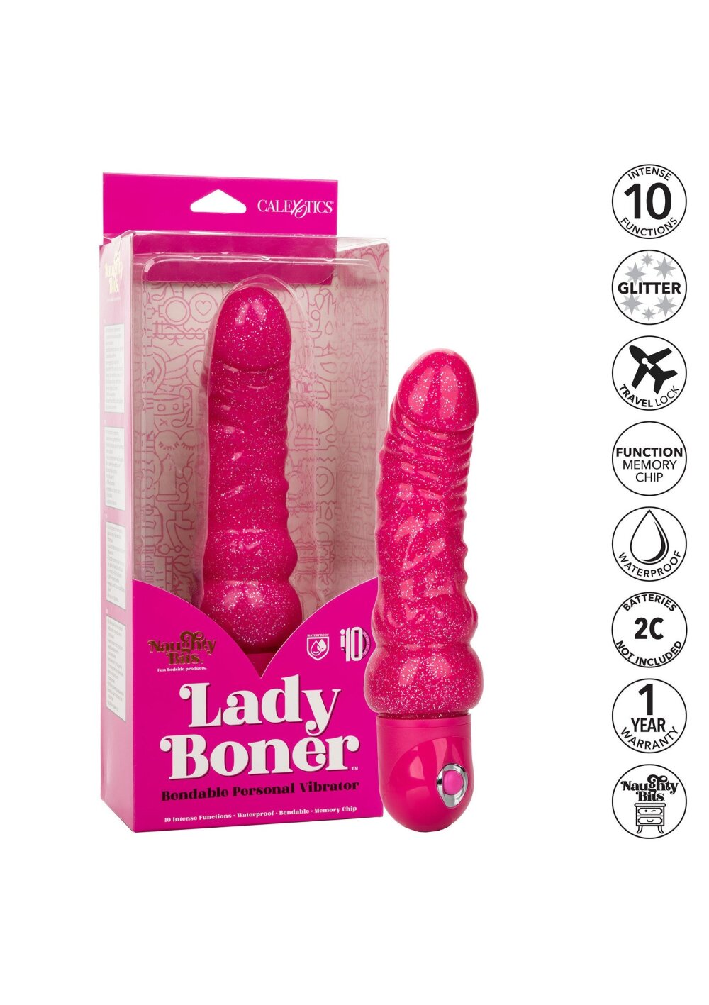 Lady Boner Bendable Vibrator - Afbeelding 5