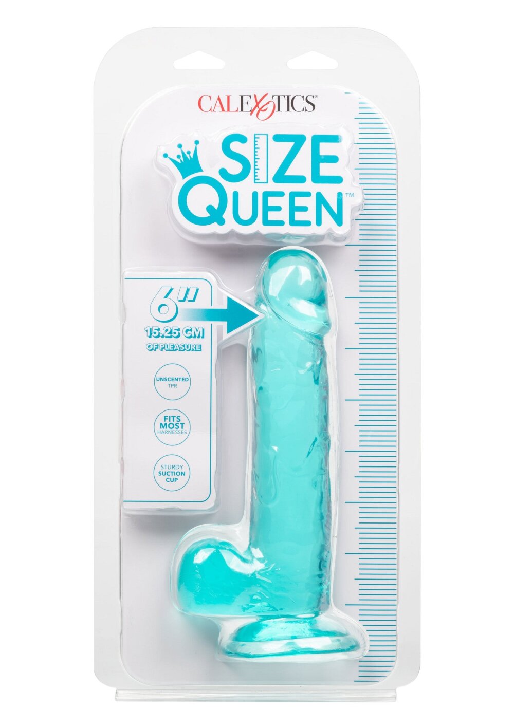 Queen Size Dong 6 inch - Afbeelding 2