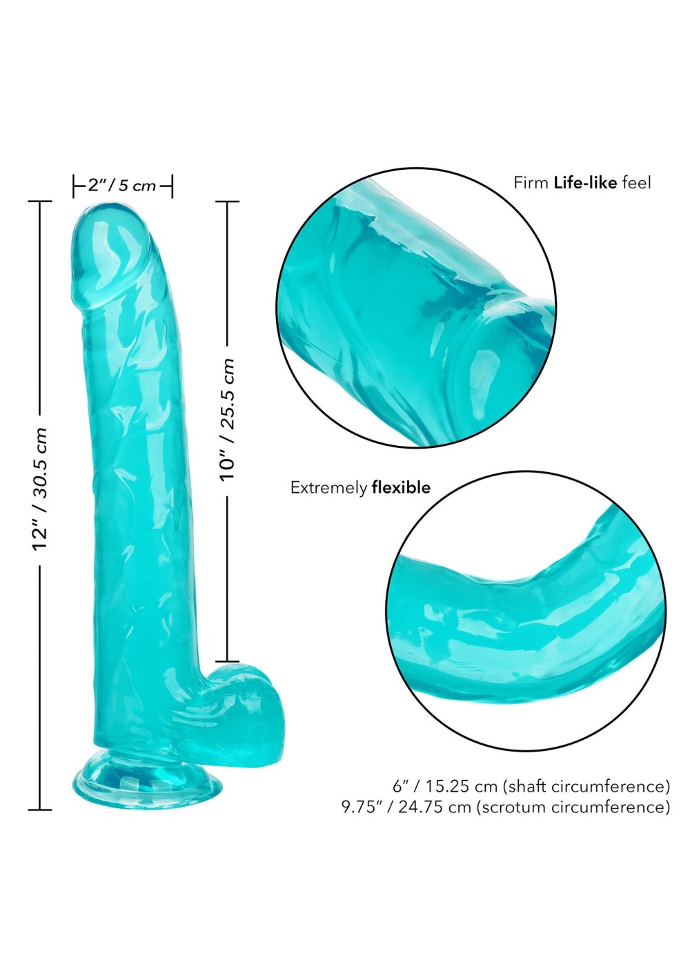 Queen Size Dong 10 inch - Afbeelding 6
