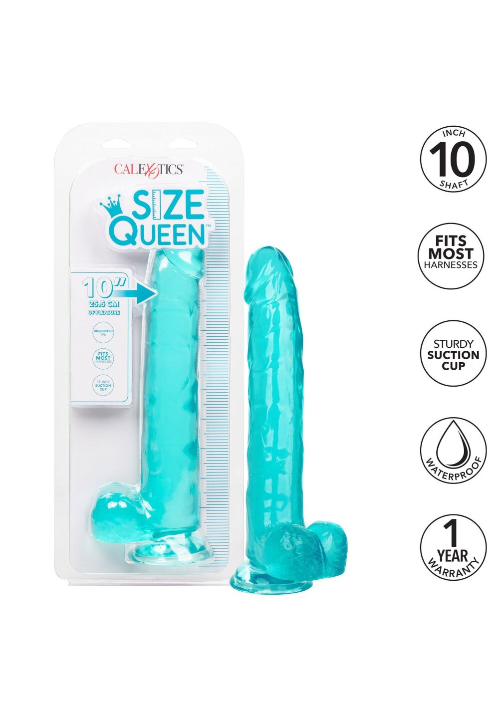 Queen Size Dong 10 inch - Afbeelding 7