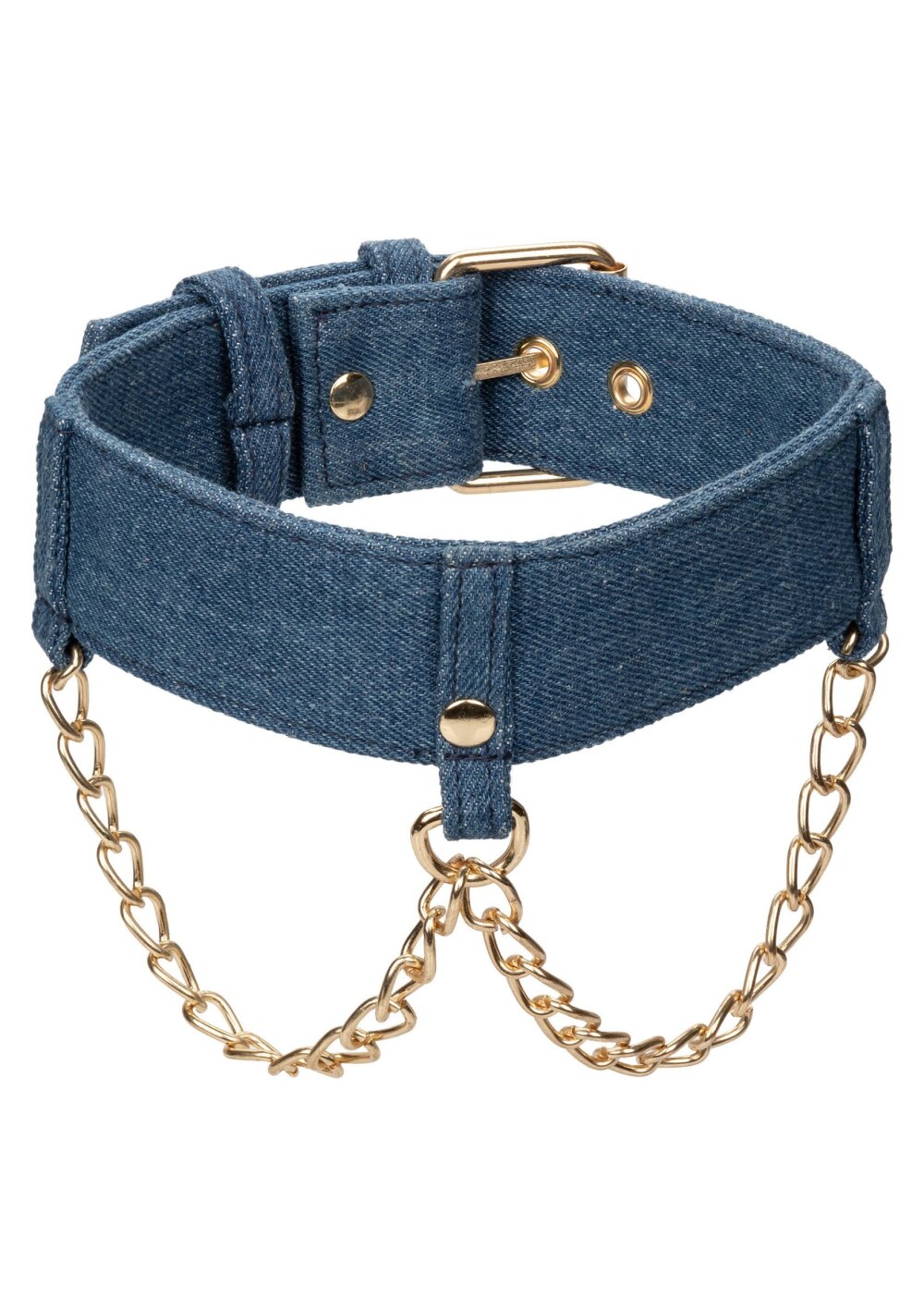 Ride Em Denim Collar + Leash - Afbeelding 6