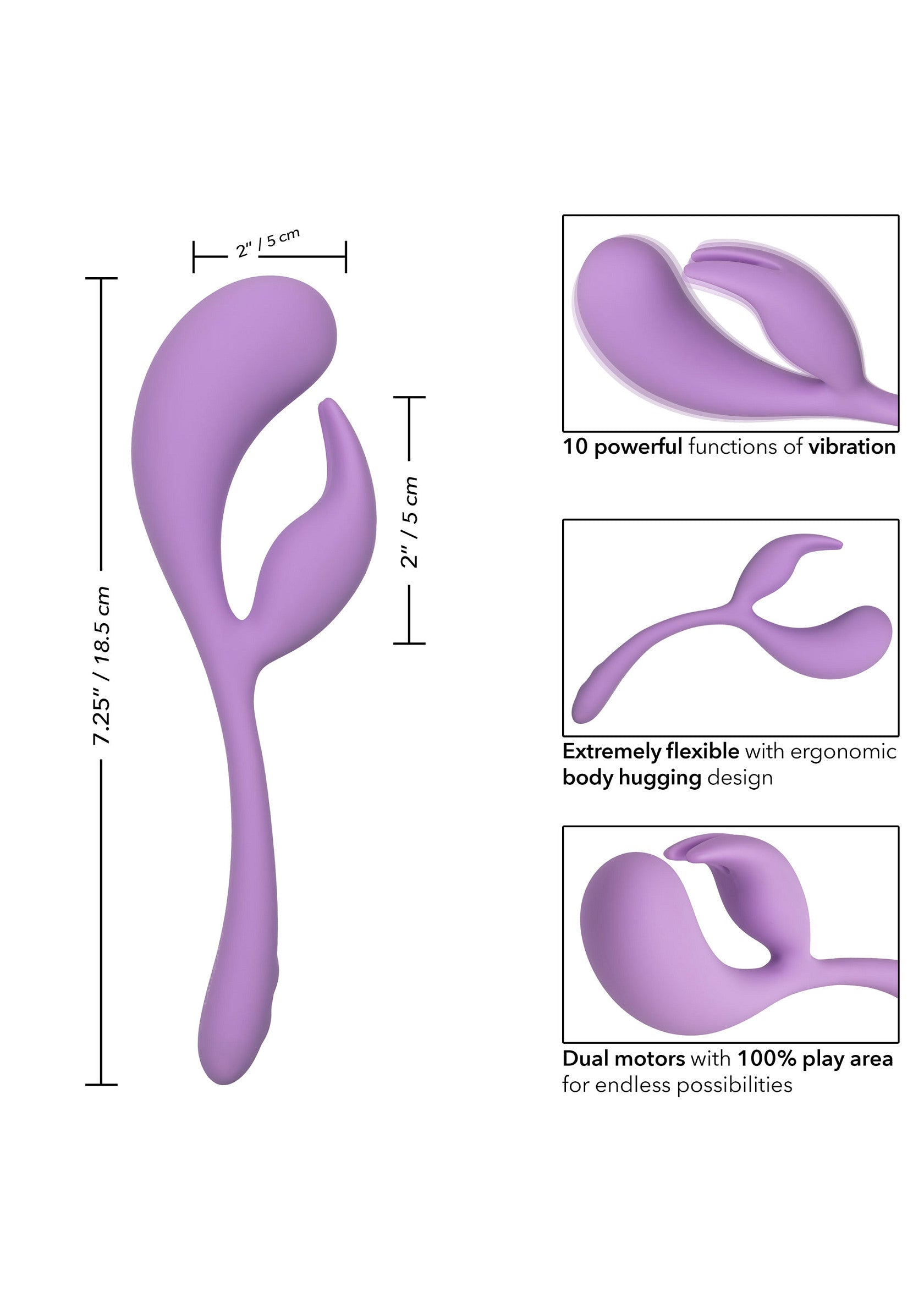 Liquid Silicone Dual Flicker - Afbeelding 4