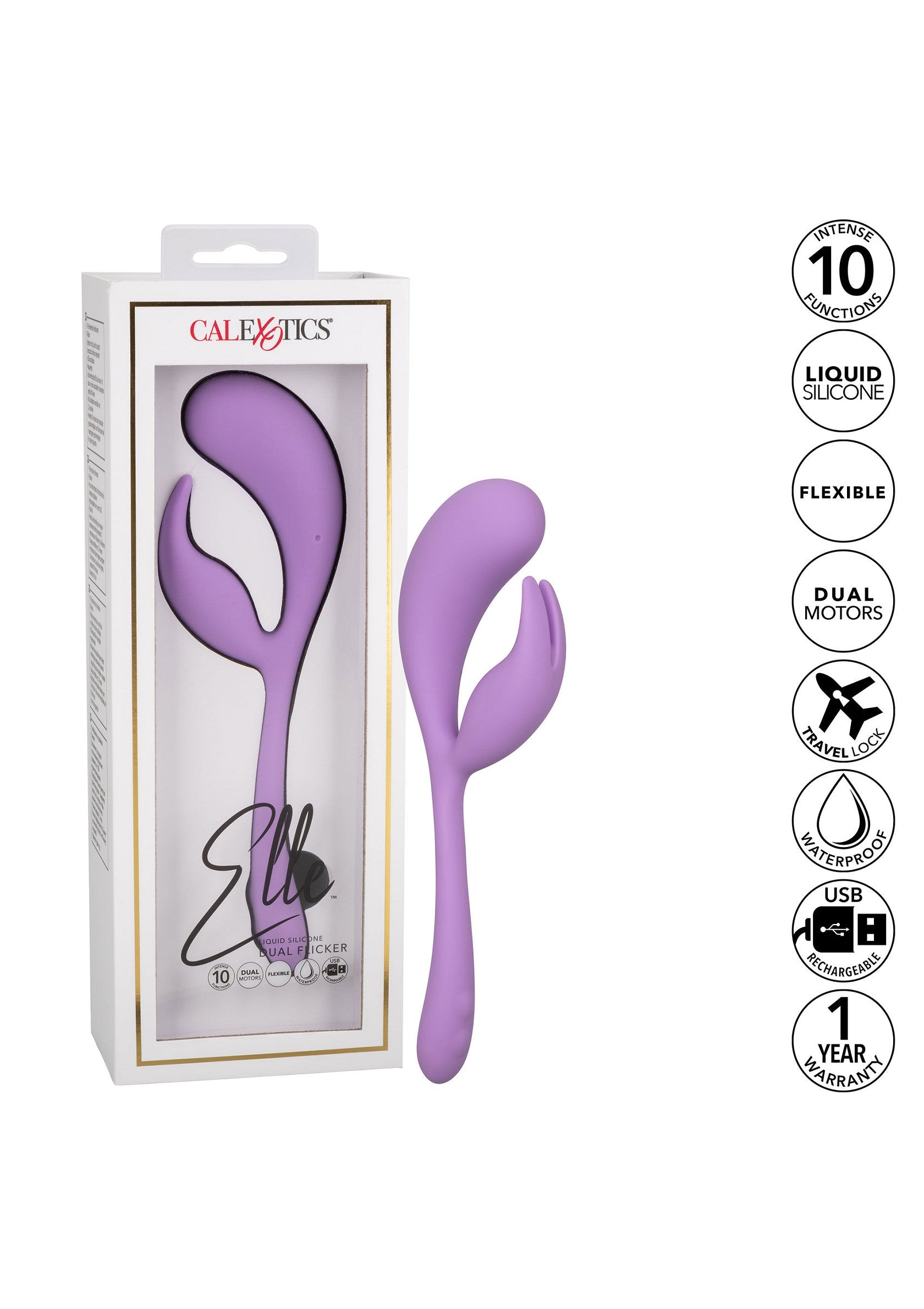 Liquid Silicone Dual Flicker - Afbeelding 5