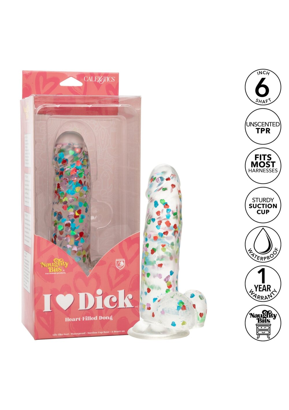 I Love Dick Heart Filled Dong - Afbeelding 5