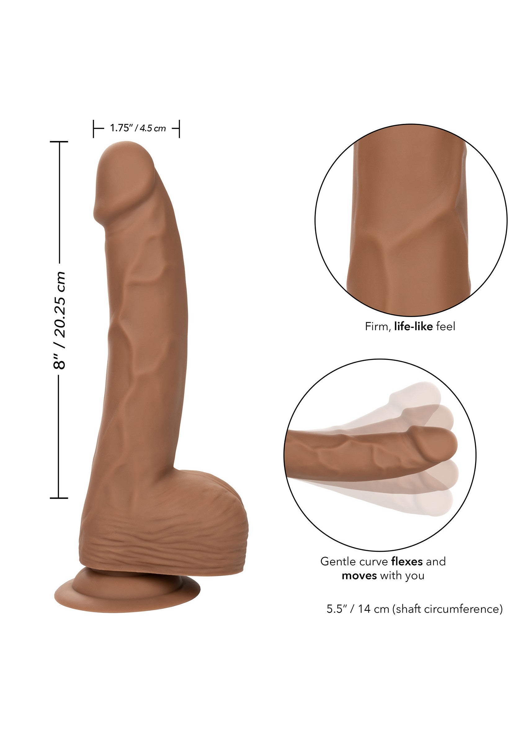 Silicone Studs 8 inch - Afbeelding 4