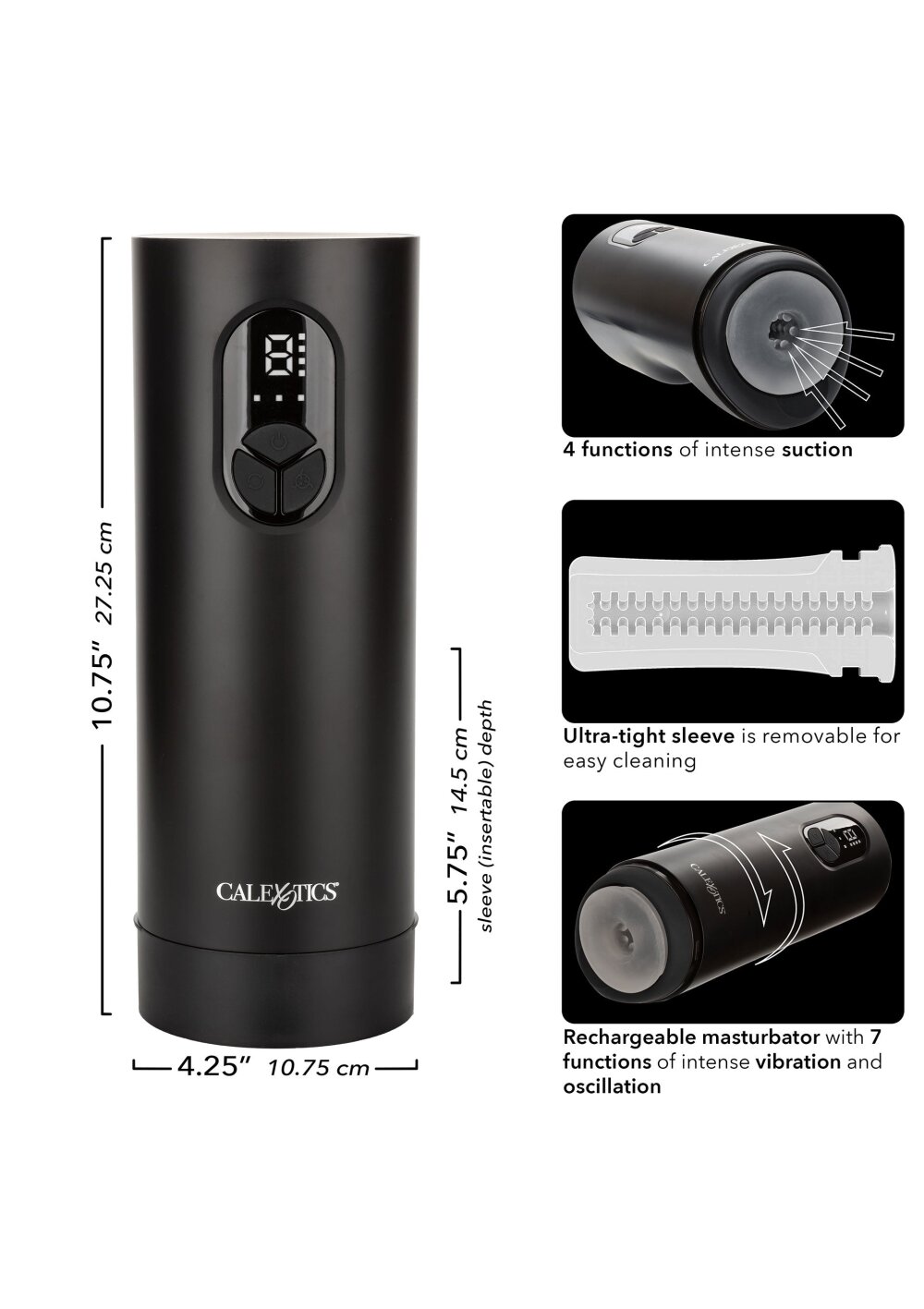 Bionic Vibro Stroker - Afbeelding 4