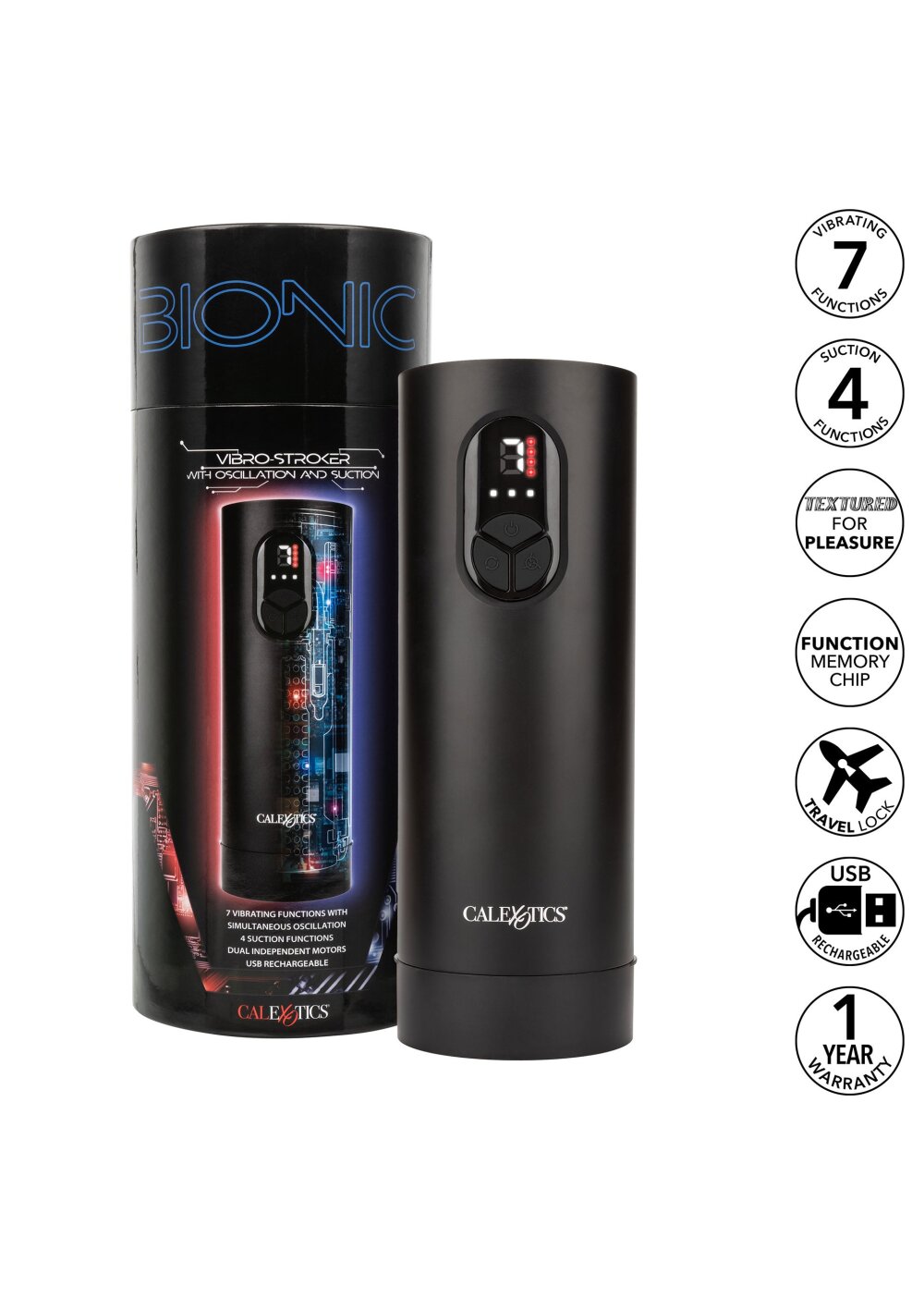 Bionic Vibro Stroker - Afbeelding 5