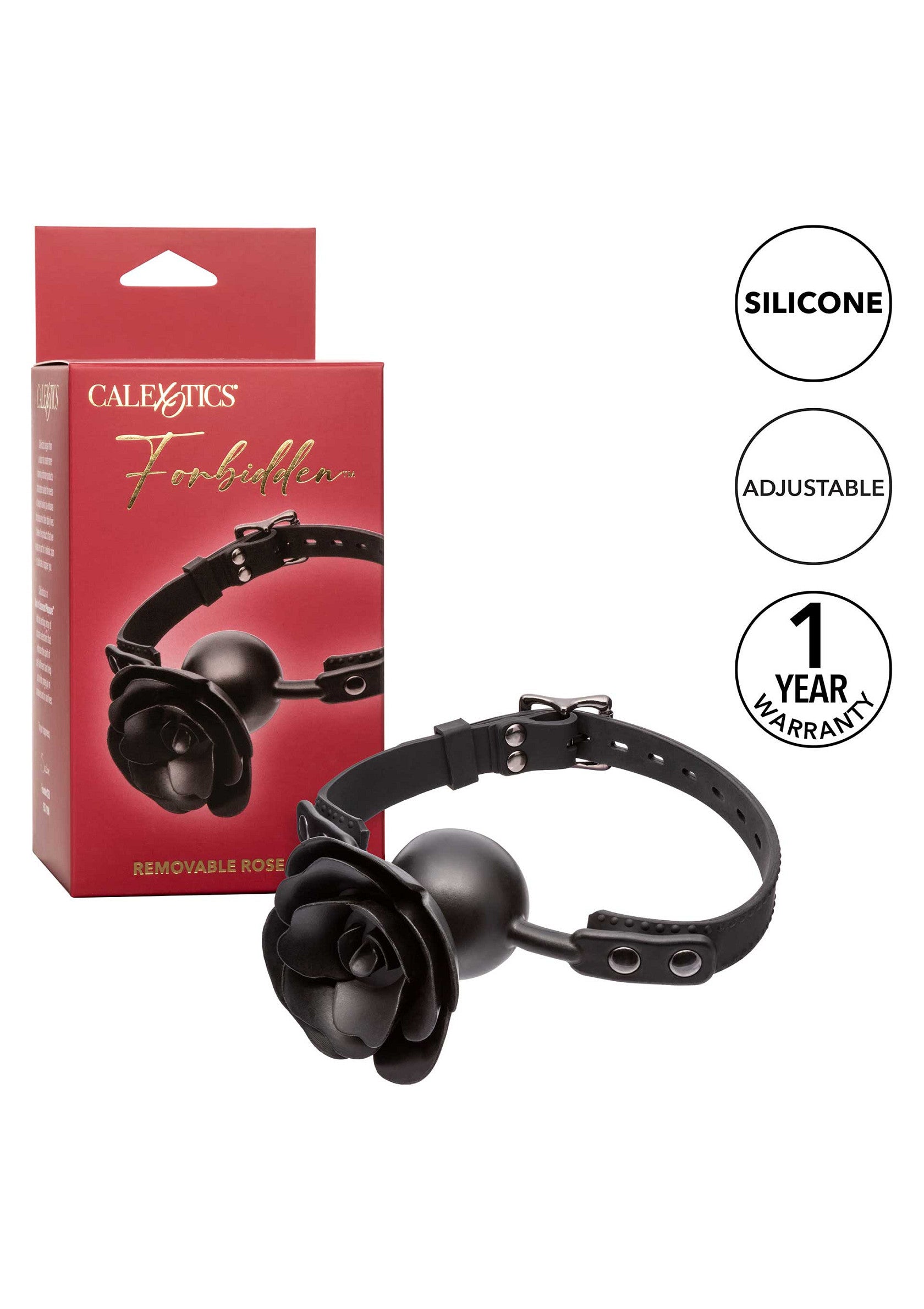 Removable Rose Gag - Afbeelding 5
