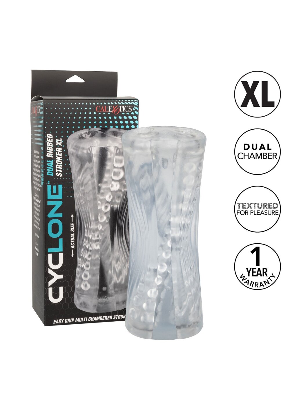 Dual Ribbed Stroker XL - Afbeelding 5