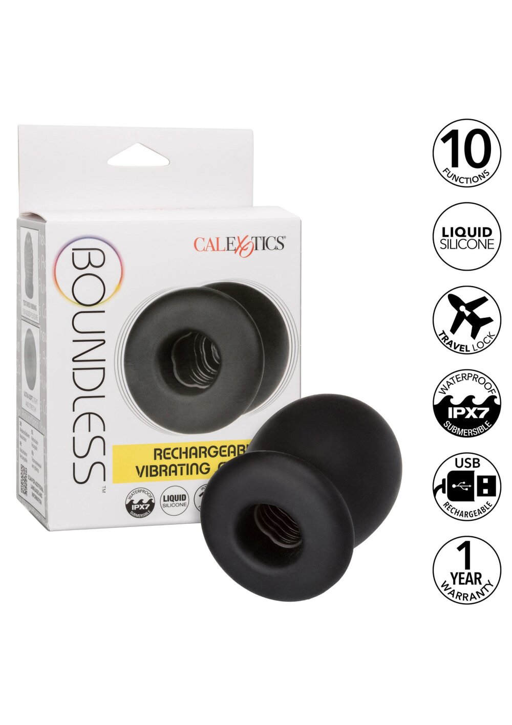 Boundless Rechargeable Stroker - Afbeelding 5