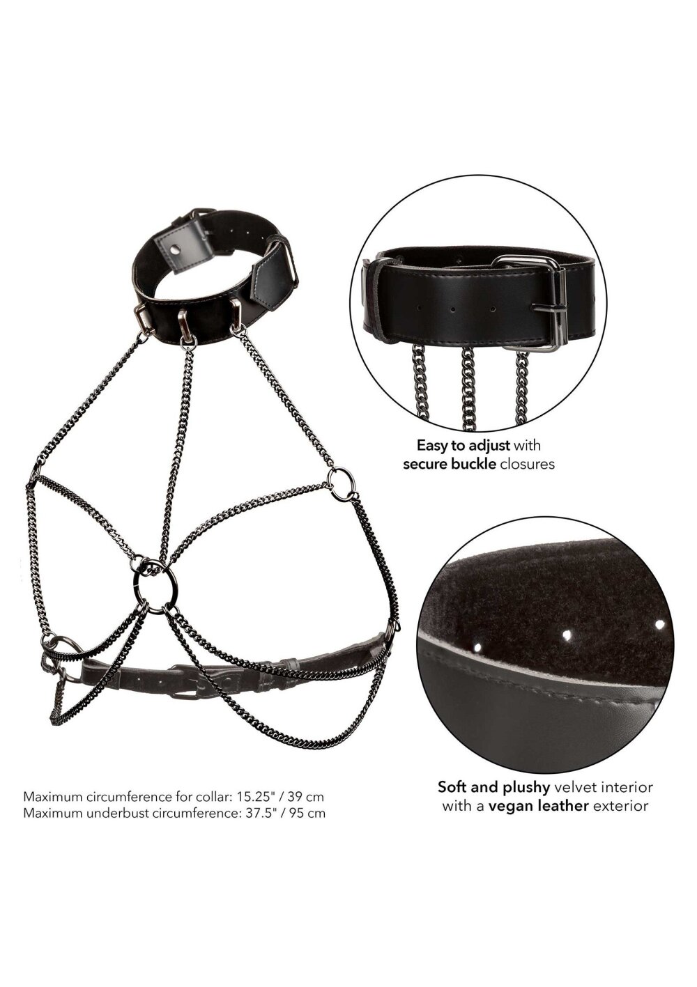 Chain Collar Harness - Afbeelding 4