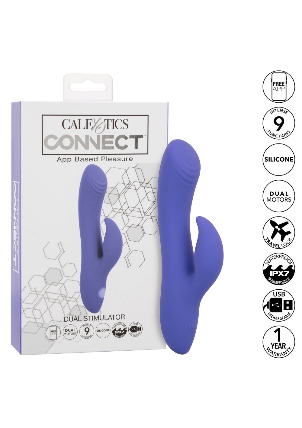 Calex Connect Dual Stimulator - Afbeelding 5