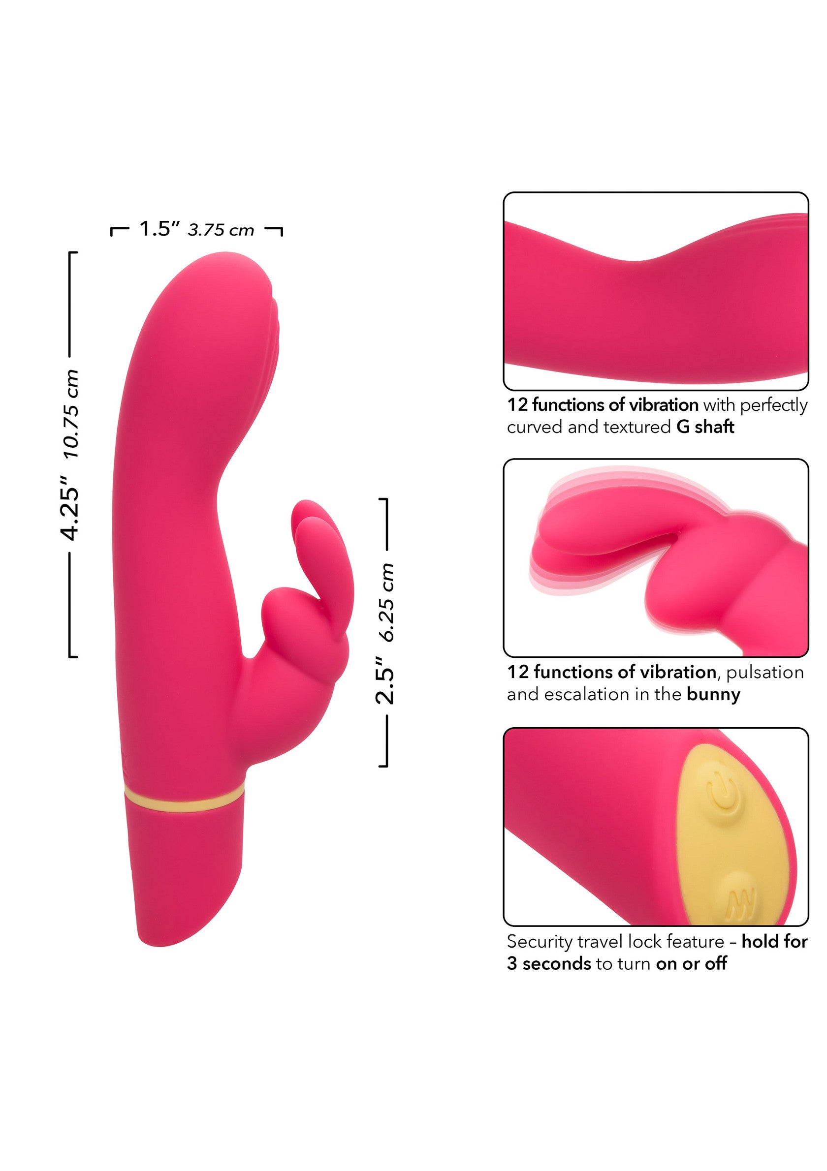 Love Bunny Vibrating G Bunny - Afbeelding 4