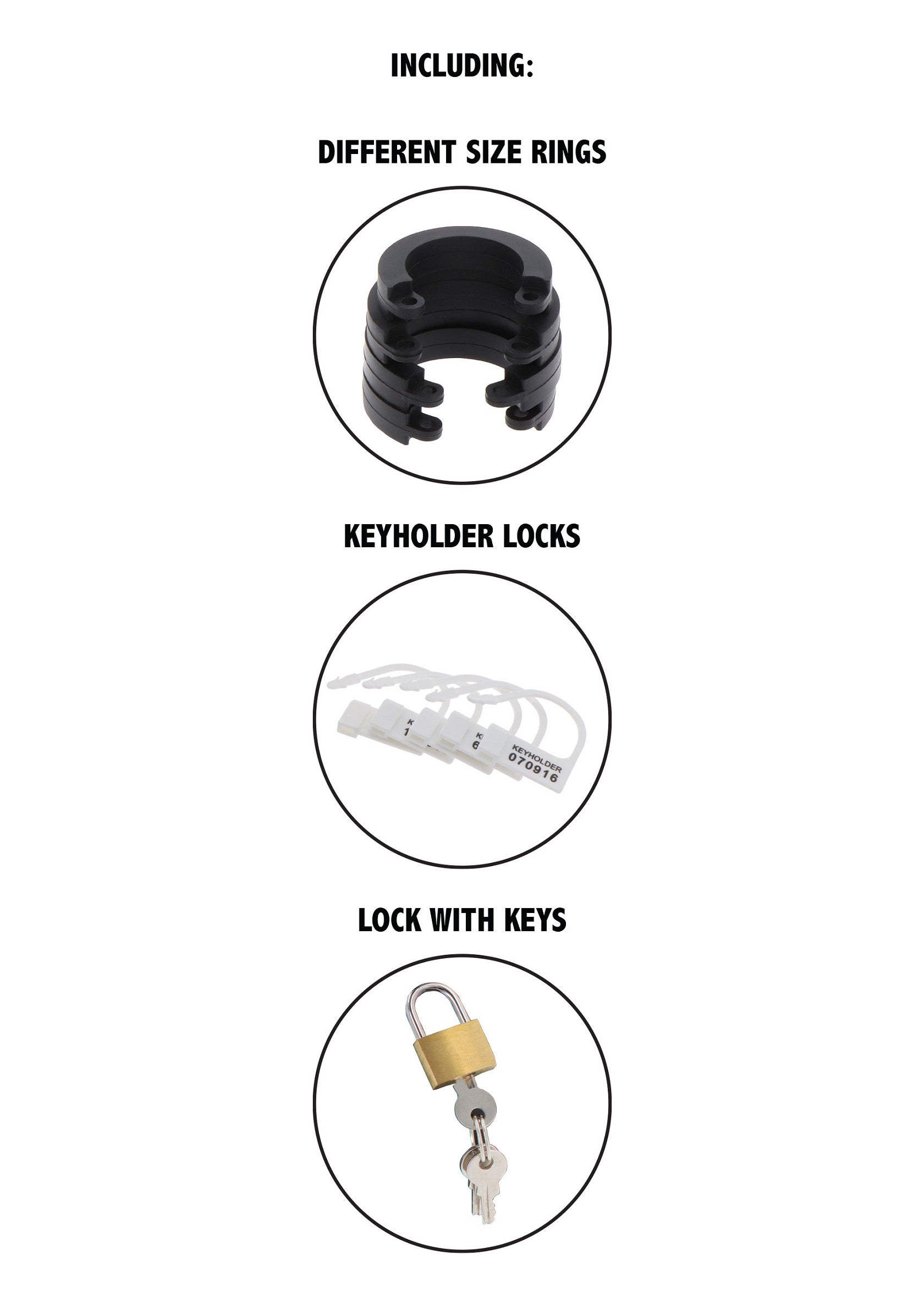 Chastity Cock Cage Silicone Small - Afbeelding 2