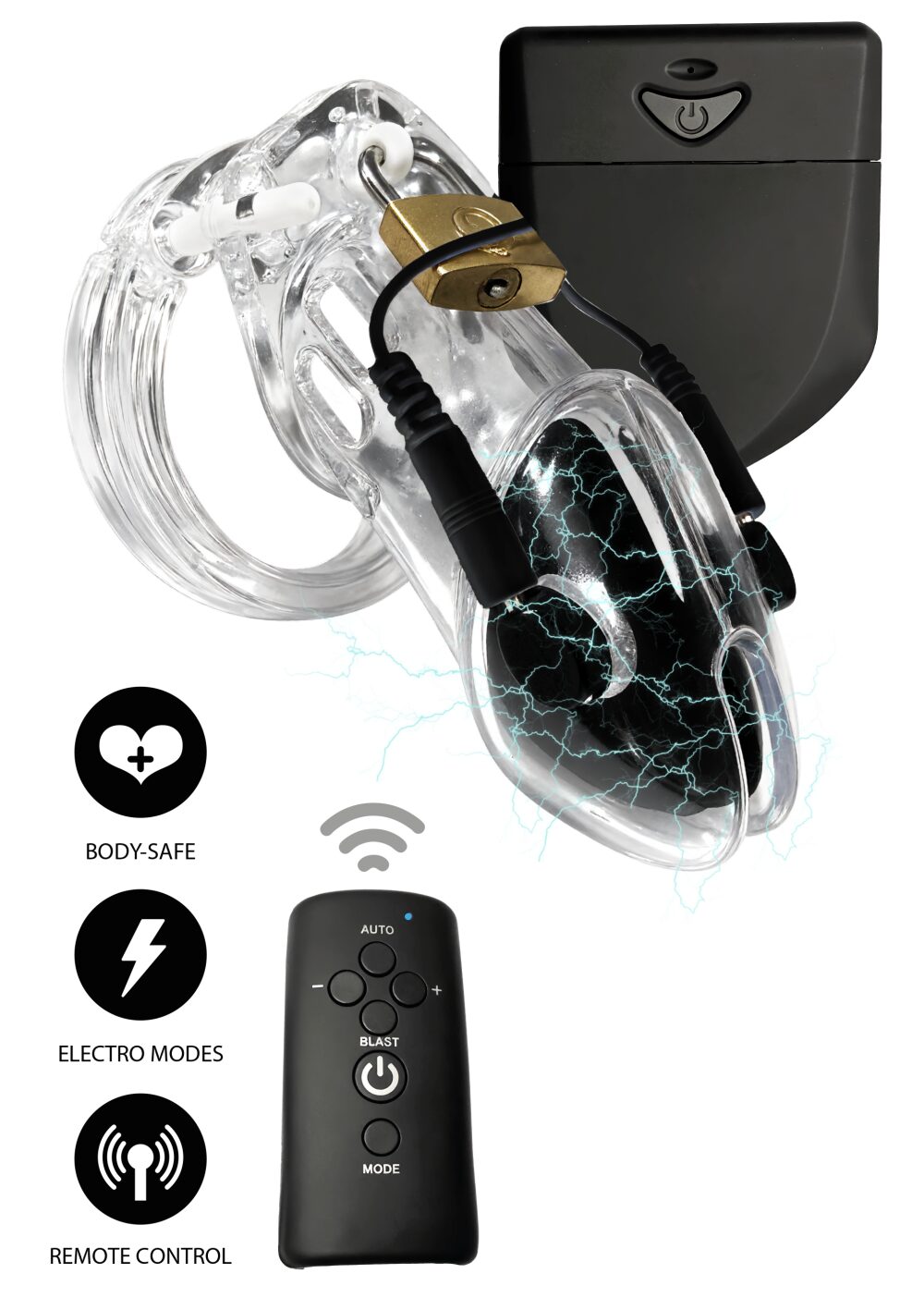 Electro Cock Cage - Afbeelding 2