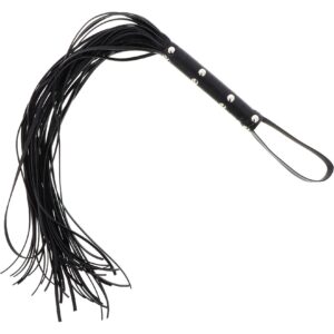 Long Studded Flogger Whip