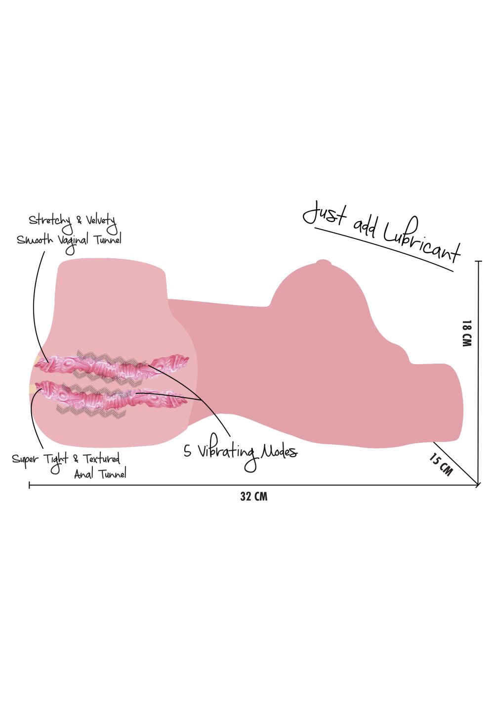 Very Fuckable College Bitch 3.5 kg - Afbeelding 2