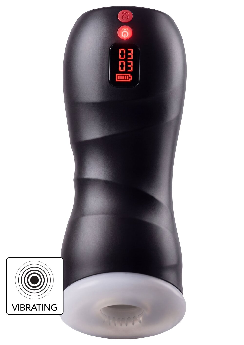 Vibrating Twin Turbo Masturbator