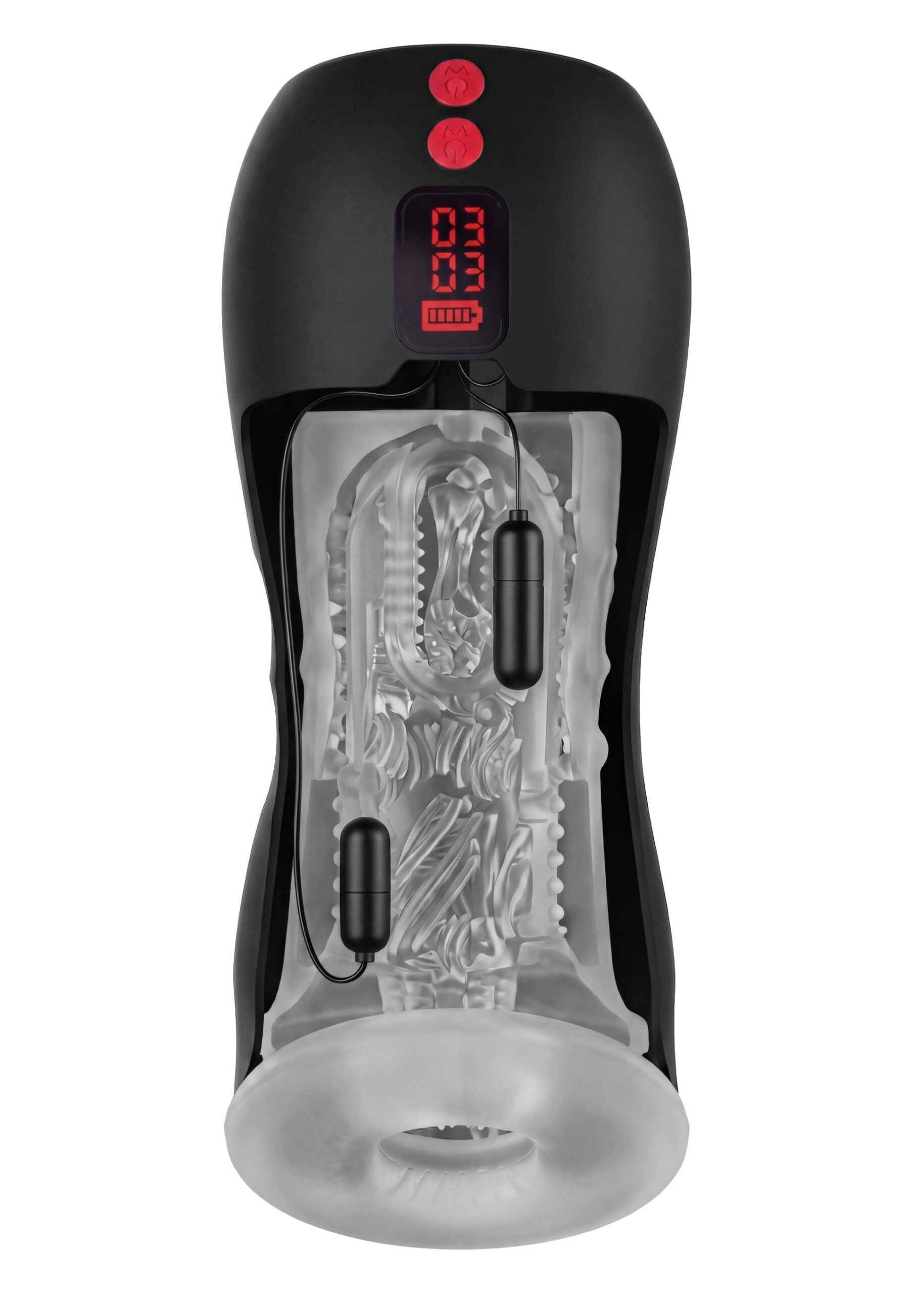 Vibrating Twin Turbo Masturbator - Afbeelding 4