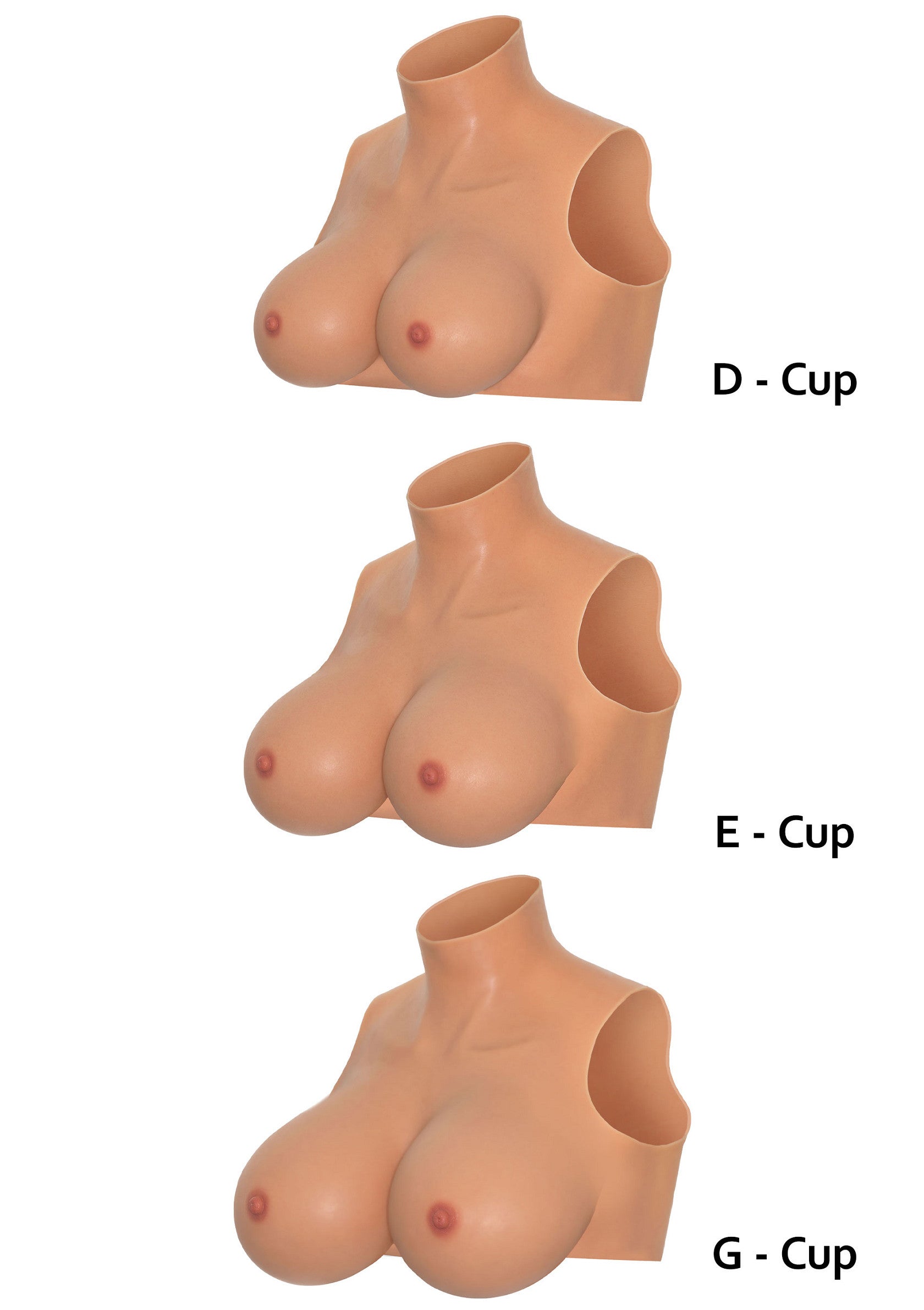 Wearable Breasts Crop Top G Cup - Afbeelding 8