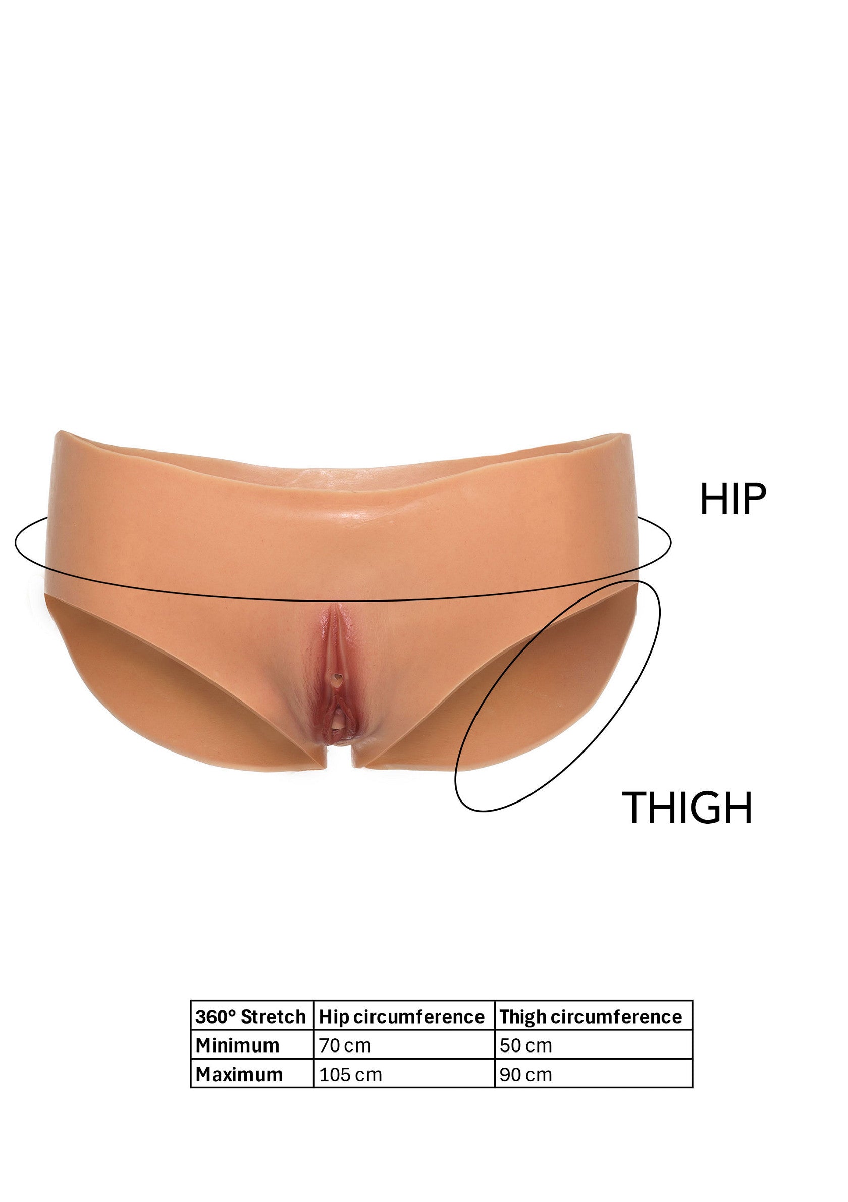 Open Vagina Brief Low Waist - Afbeelding 2