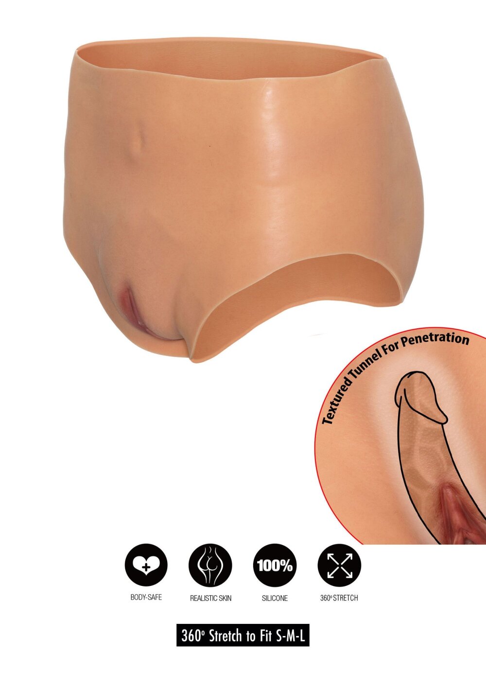 Open Vagina Brief High Waist - Afbeelding 8
