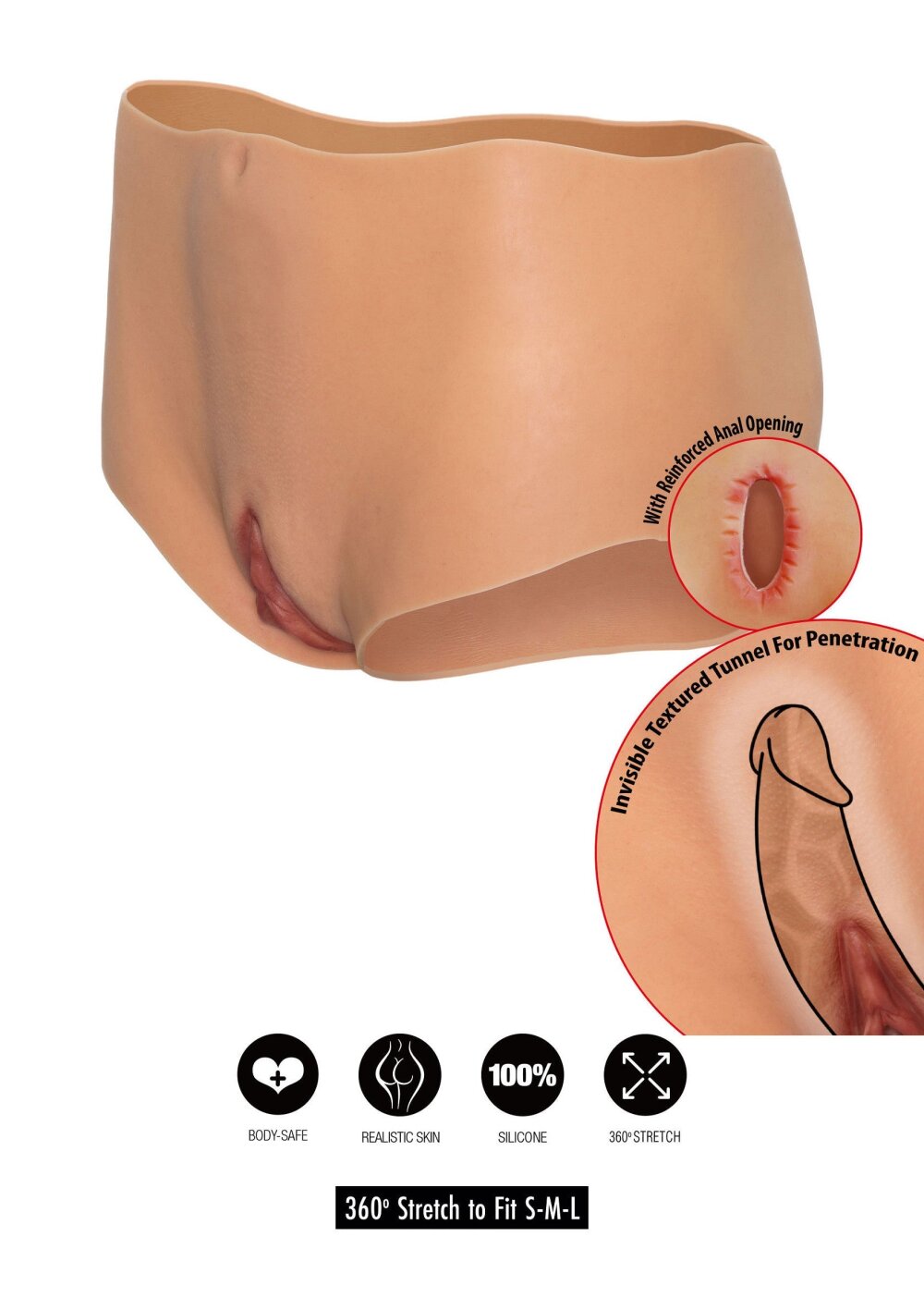 Open Vagina and Ass Brief - Afbeelding 8