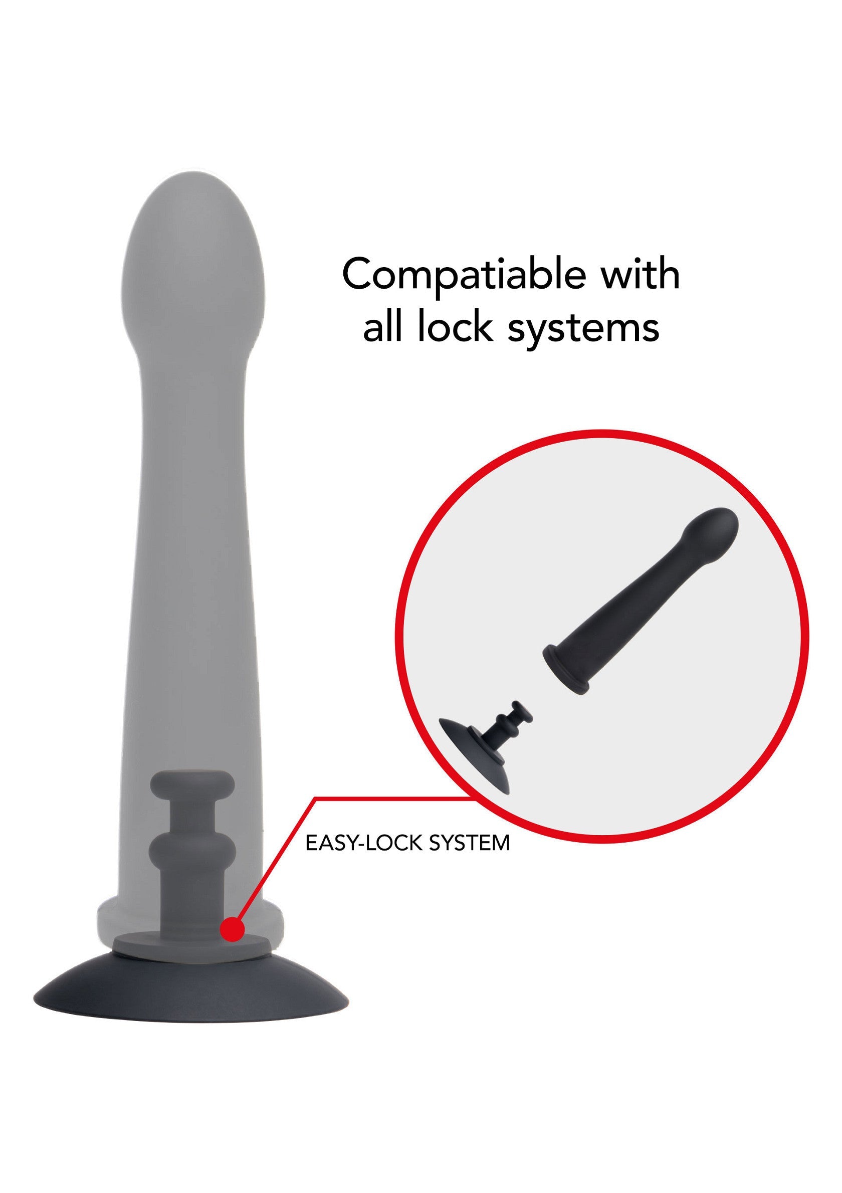 Easy-Lock Suction Cup - Afbeelding 2