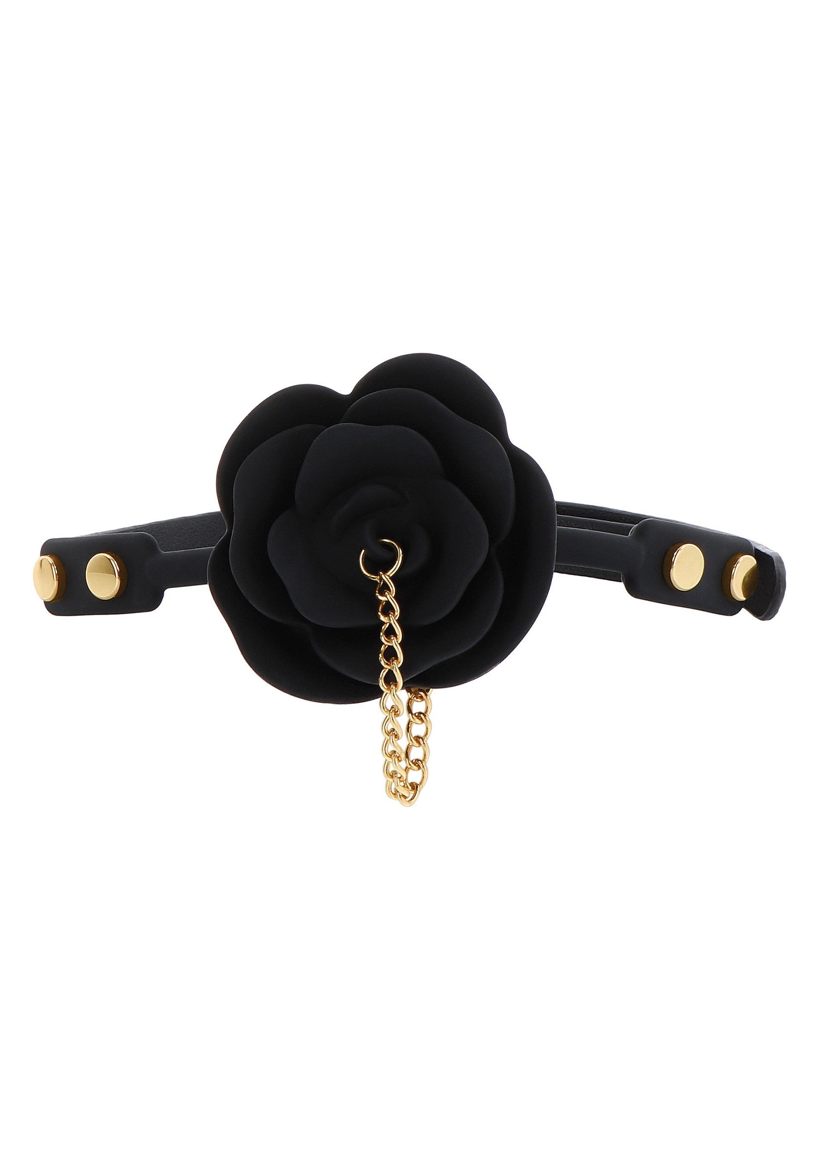 Rose Ball Gag with Plug - Afbeelding 7