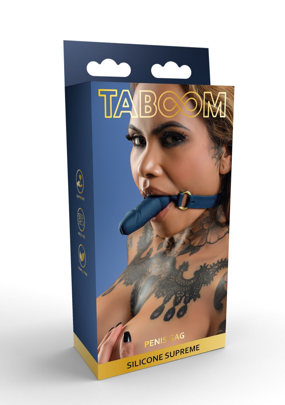 Silicone Penis Ball Gag - Afbeelding 3