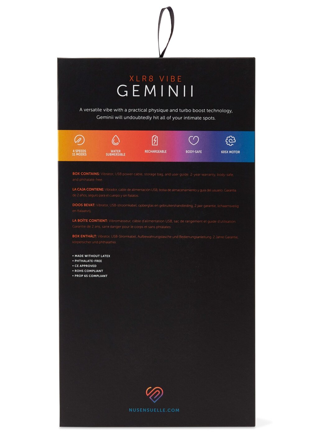 Geminii XLR8 Vibrator - Afbeelding 6
