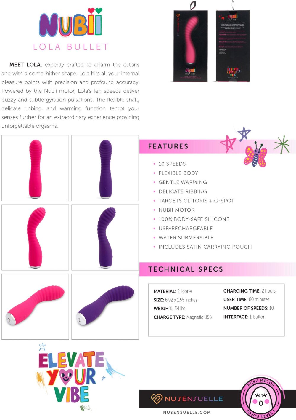Lola Flexible Warming Vibrator - Afbeelding 7