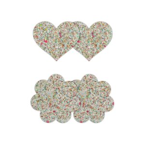 Pasties Heart & Flower 2 Pair