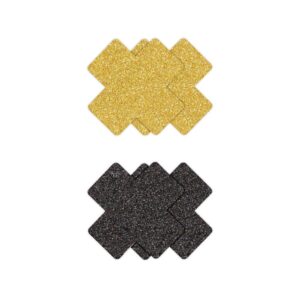 Pasties Glitter Cross 2 Pair