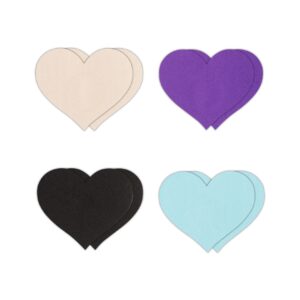 Pasties Heart I Assort 4 Pair