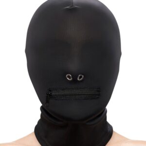 Zippered Mouth Hood