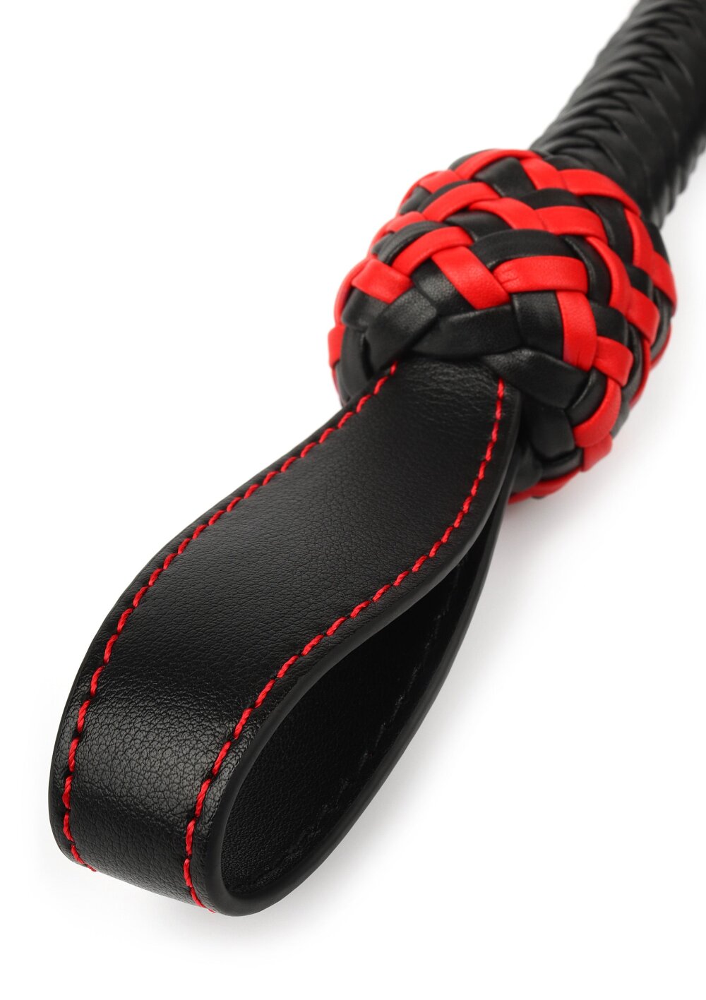 Leather Cat-o-Nine Whip - Afbeelding 4