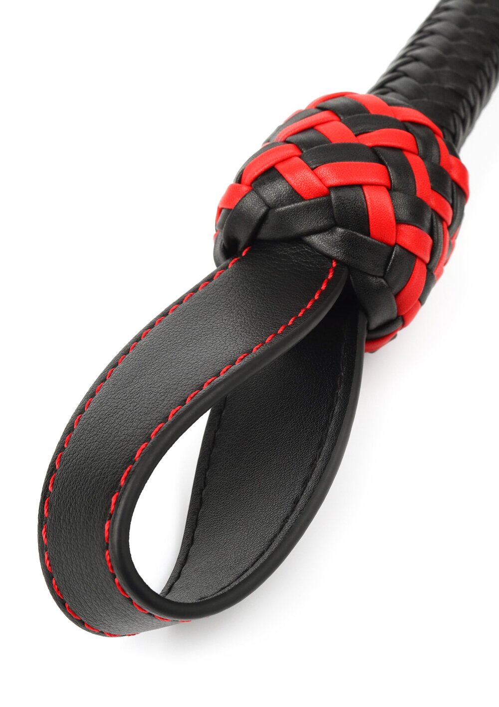 Genuine Leather Roses Whip - Afbeelding 4