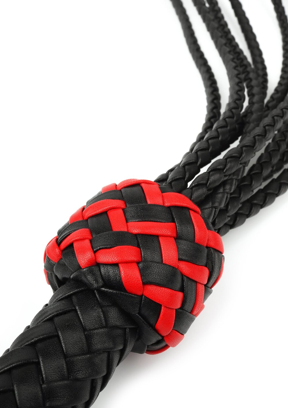Genuine Leather Roses Whip - Afbeelding 5