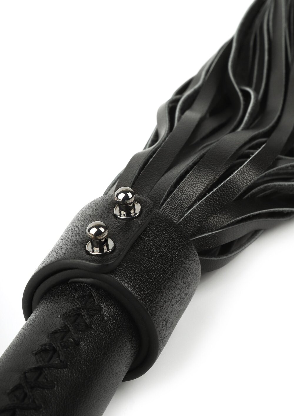 Genuine Leather Whip 75cm - Afbeelding 5
