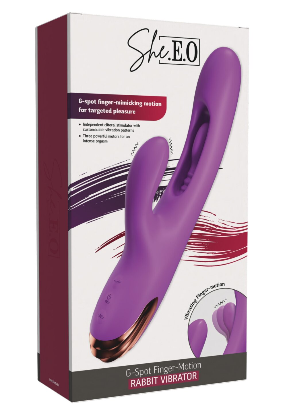 G-Spot Finger-Motion Rabbit - Afbeelding 2