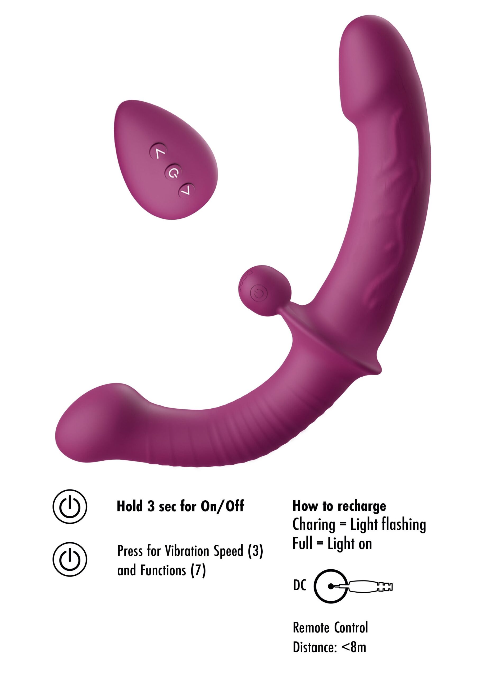 Dual-Sided G-Spot Vibrator - Afbeelding 8