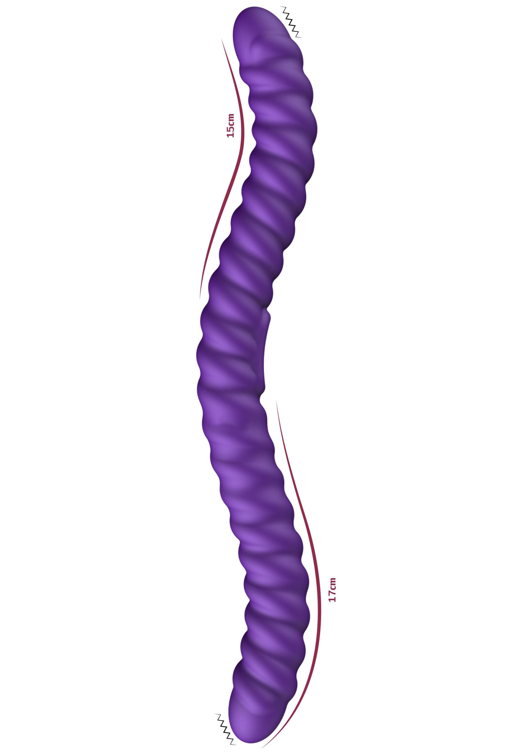 Dual-Sided Flexible Vibrator - Afbeelding 6