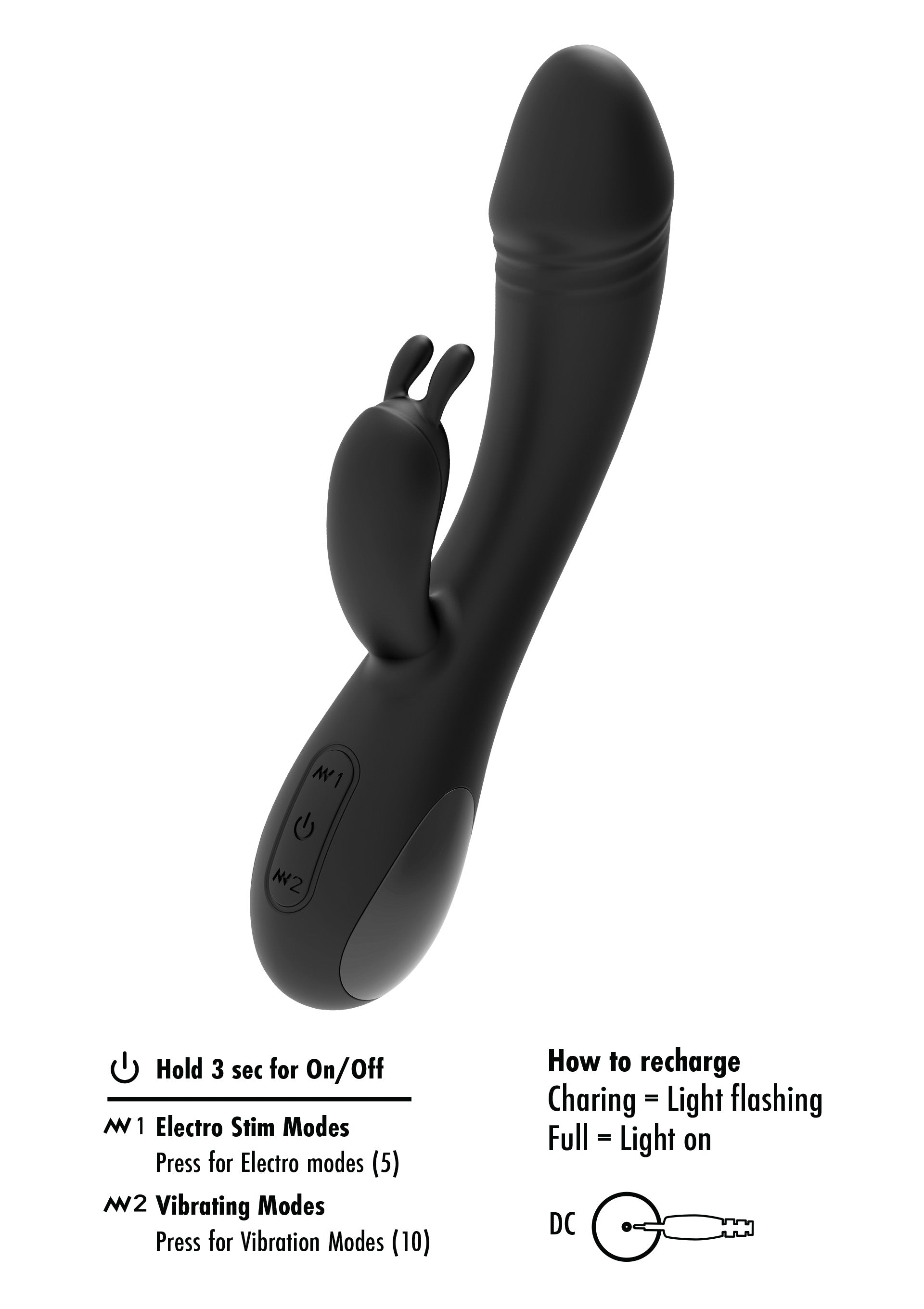 E-Stim Rabbit Vibrator - Afbeelding 7