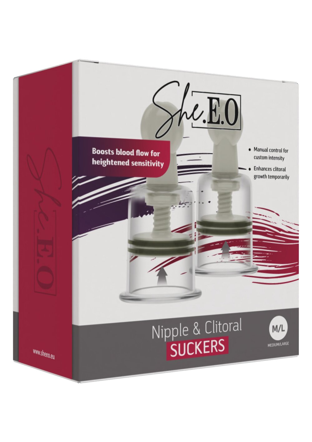 Nipple & Clitoral Suckers M/L - Afbeelding 3