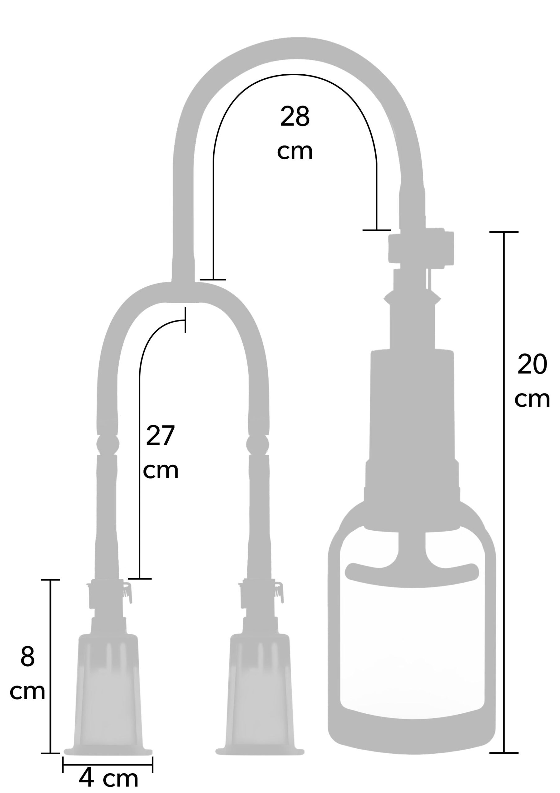 Vacuum Nipple Pleasure Pump M/L - Afbeelding 2