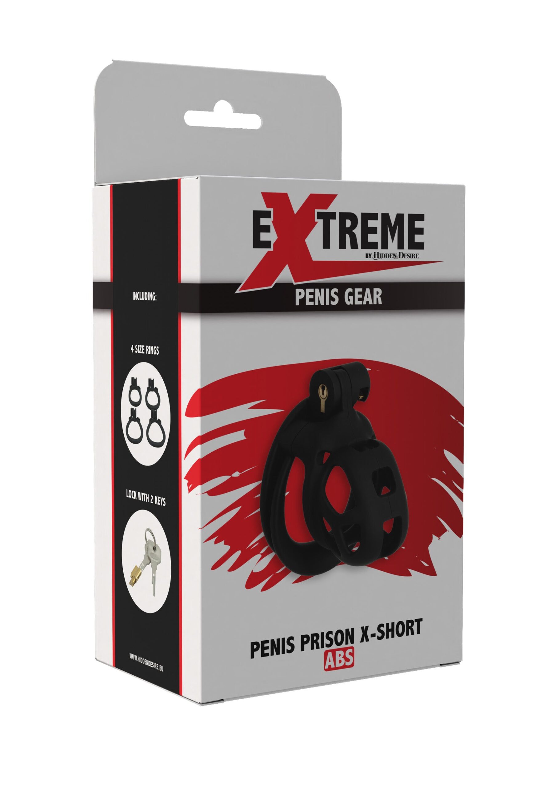 Penis Prison Cock Cage X-Short - Afbeelding 4