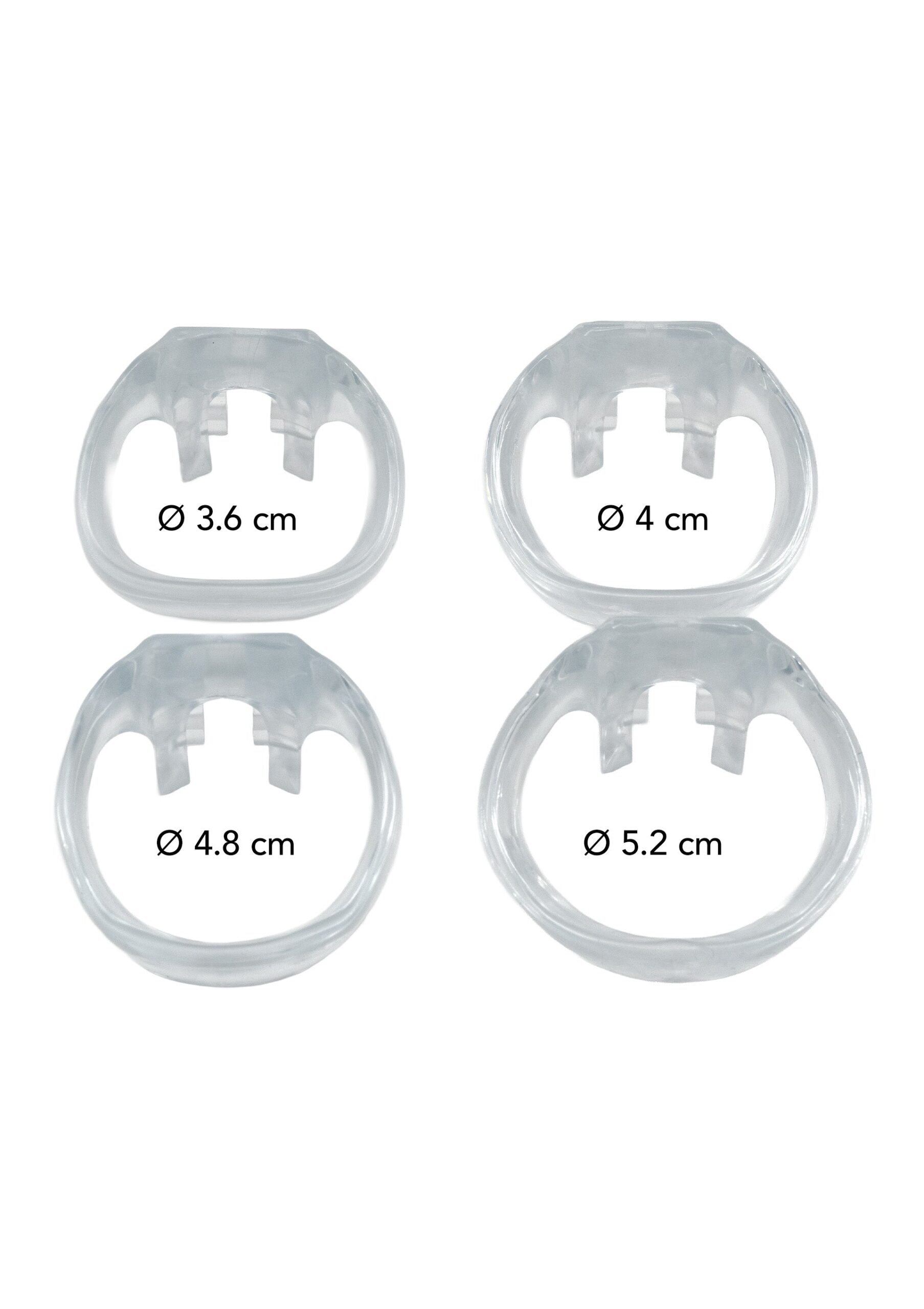 Clear Control Cock Cage Long - Afbeelding 5
